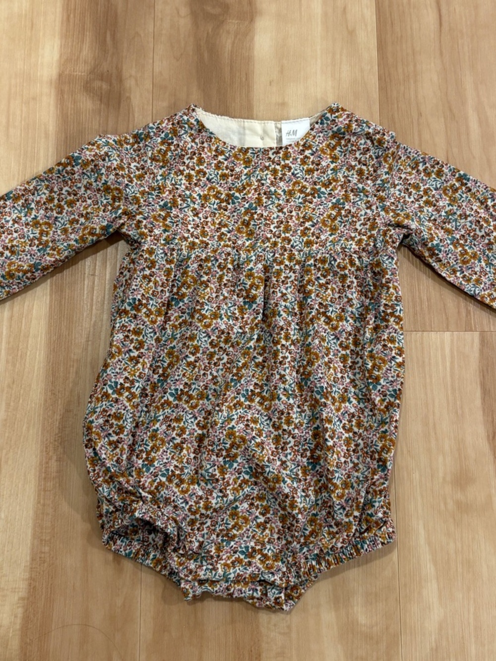 H&M Floral Baby Romper